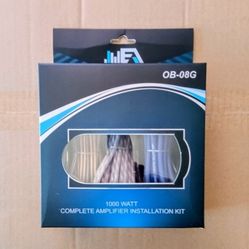 Elite Audio 8 Gauge Amp Kit Brand New In The Box 