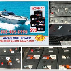 Garantía De 1 Año En Las Baterías 8D Nuevas 