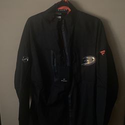 Ducks Light Full Zip Jacket Size Large 