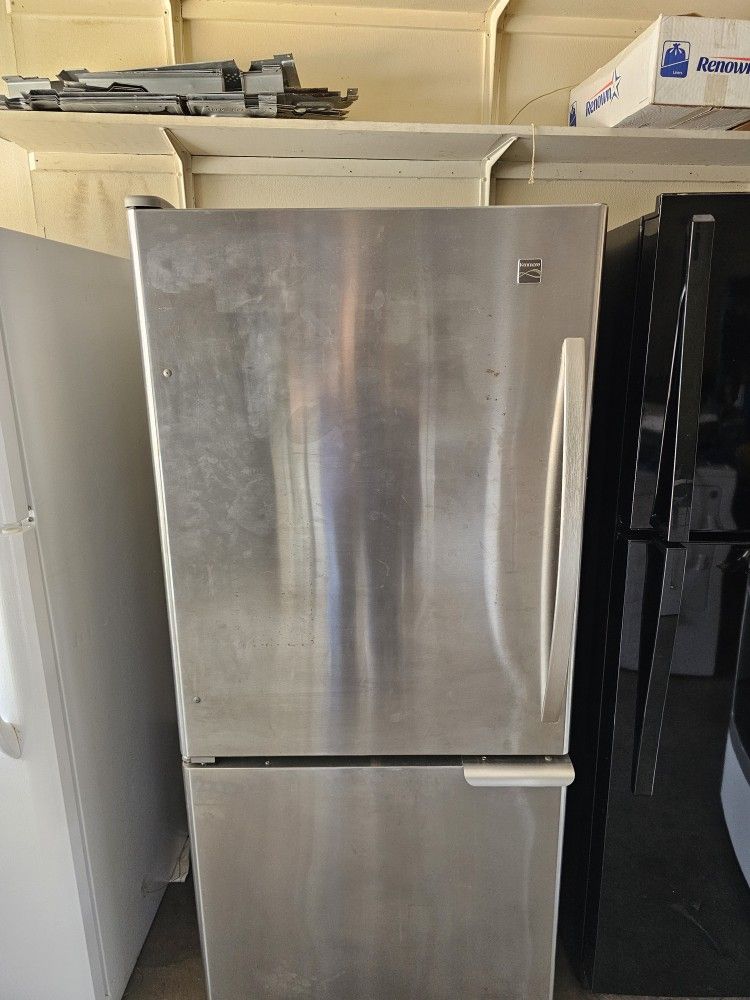 KENMORE REFRIGERATOR GOOD CONDITION STILL CONECTED DELIVERY AVAILABLE FOR EXTRA FEE,All Products : American Fashion Style Bags On Sale