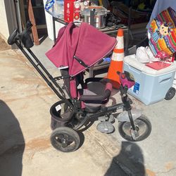 Evezo stroller and tricyle in one