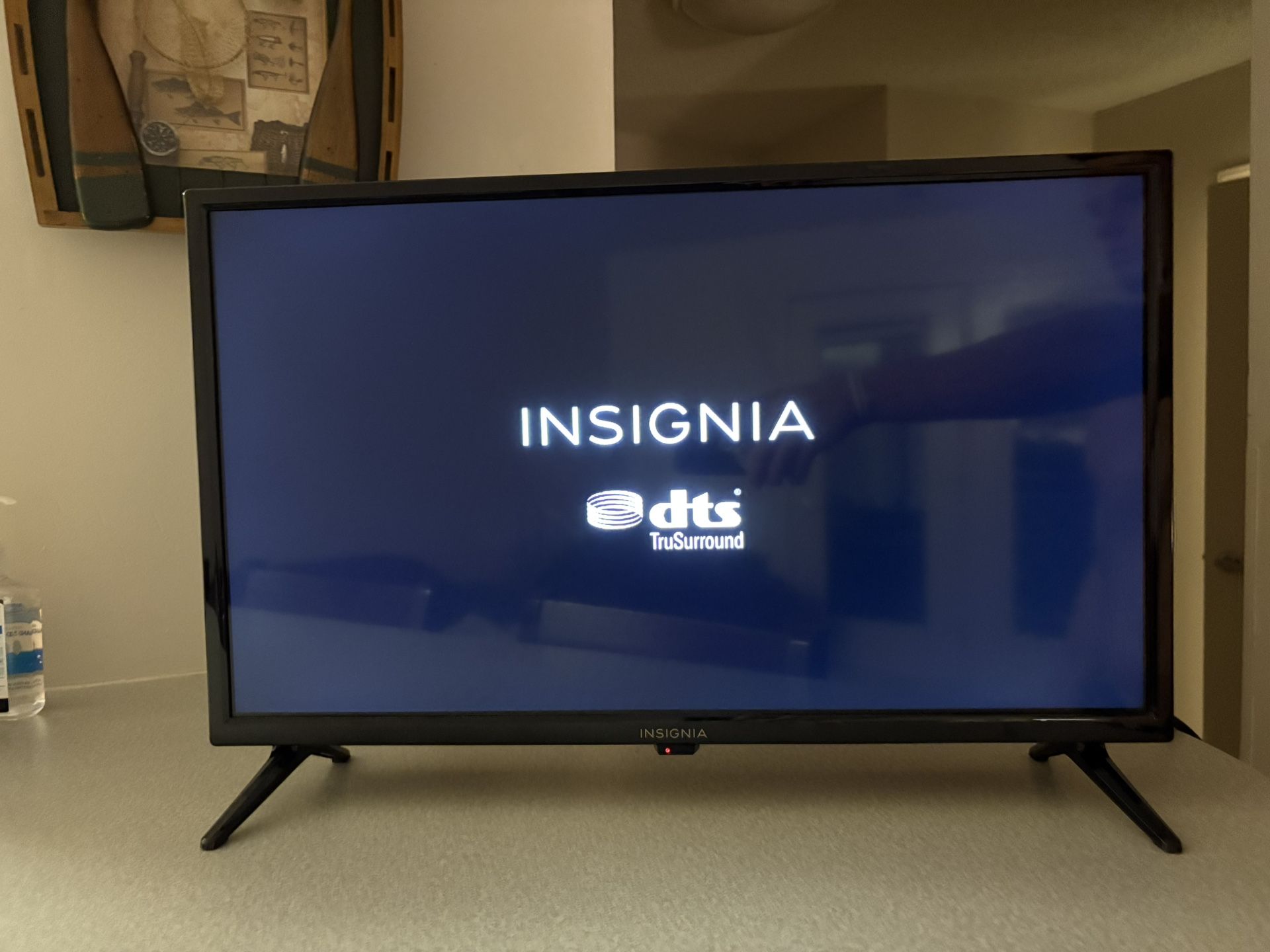 22” Insignia Flat Screen LED TV - Like New & Includes Remote