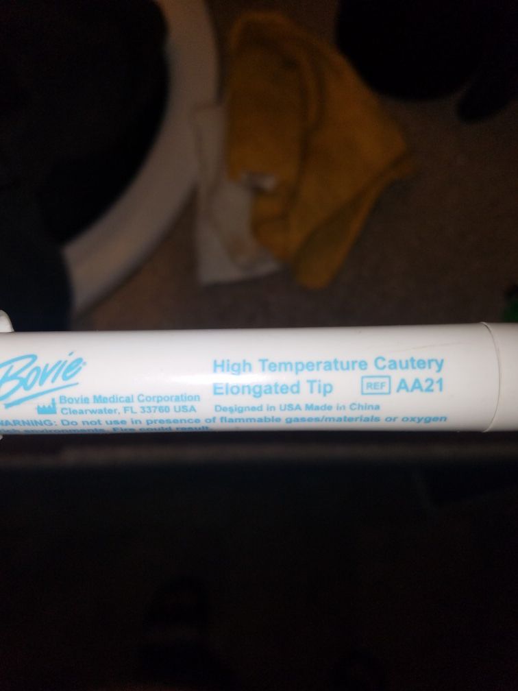 Bovie cauterizer