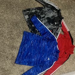 Three Adidas Jackets 
