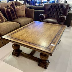 Solid Wood Monastery Style Coffee Table