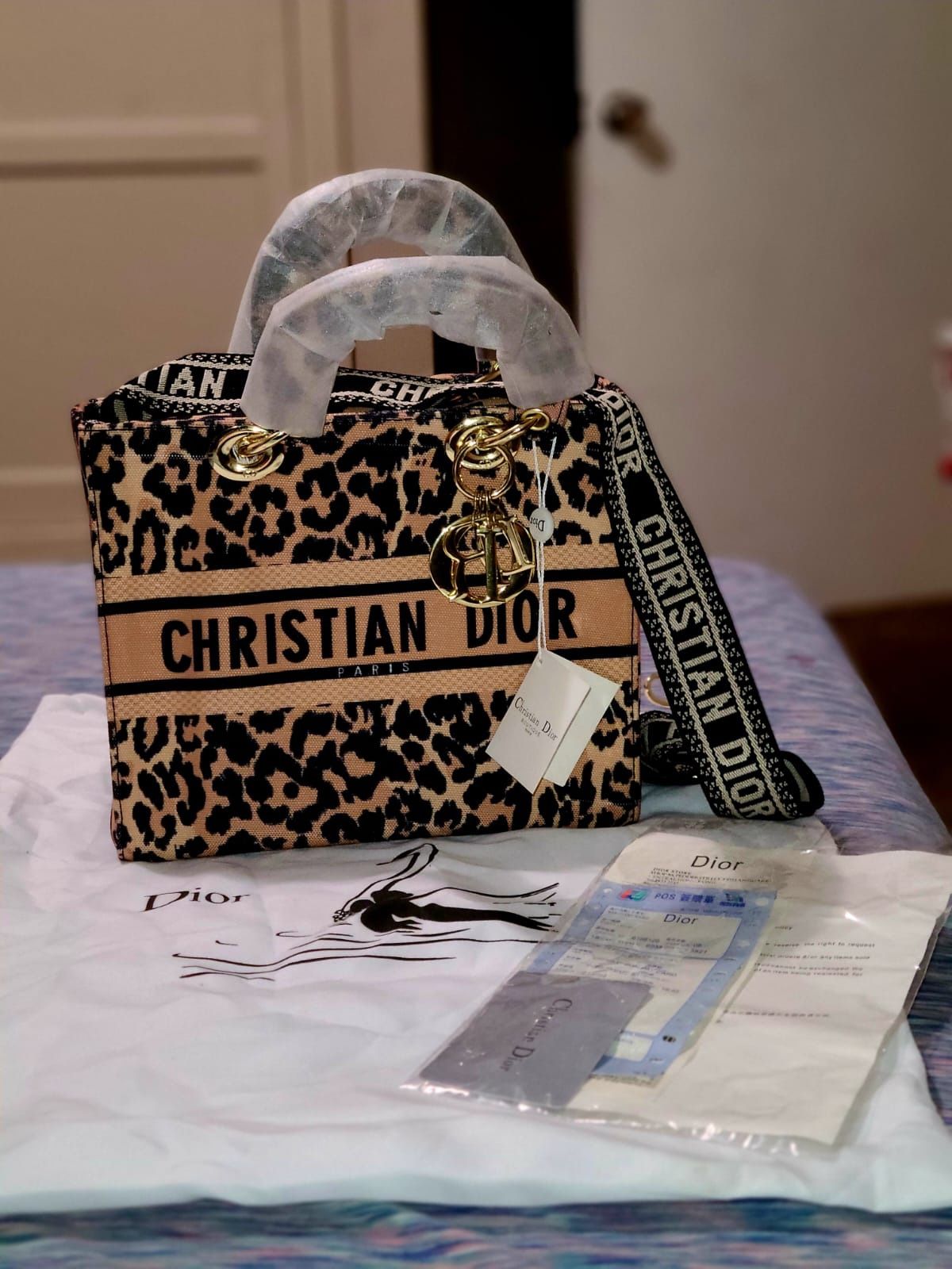 Original Christian Dior Tote Bag