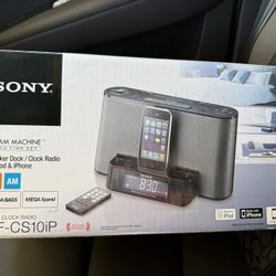 New in Box Sony ICF-CS10iPBLK