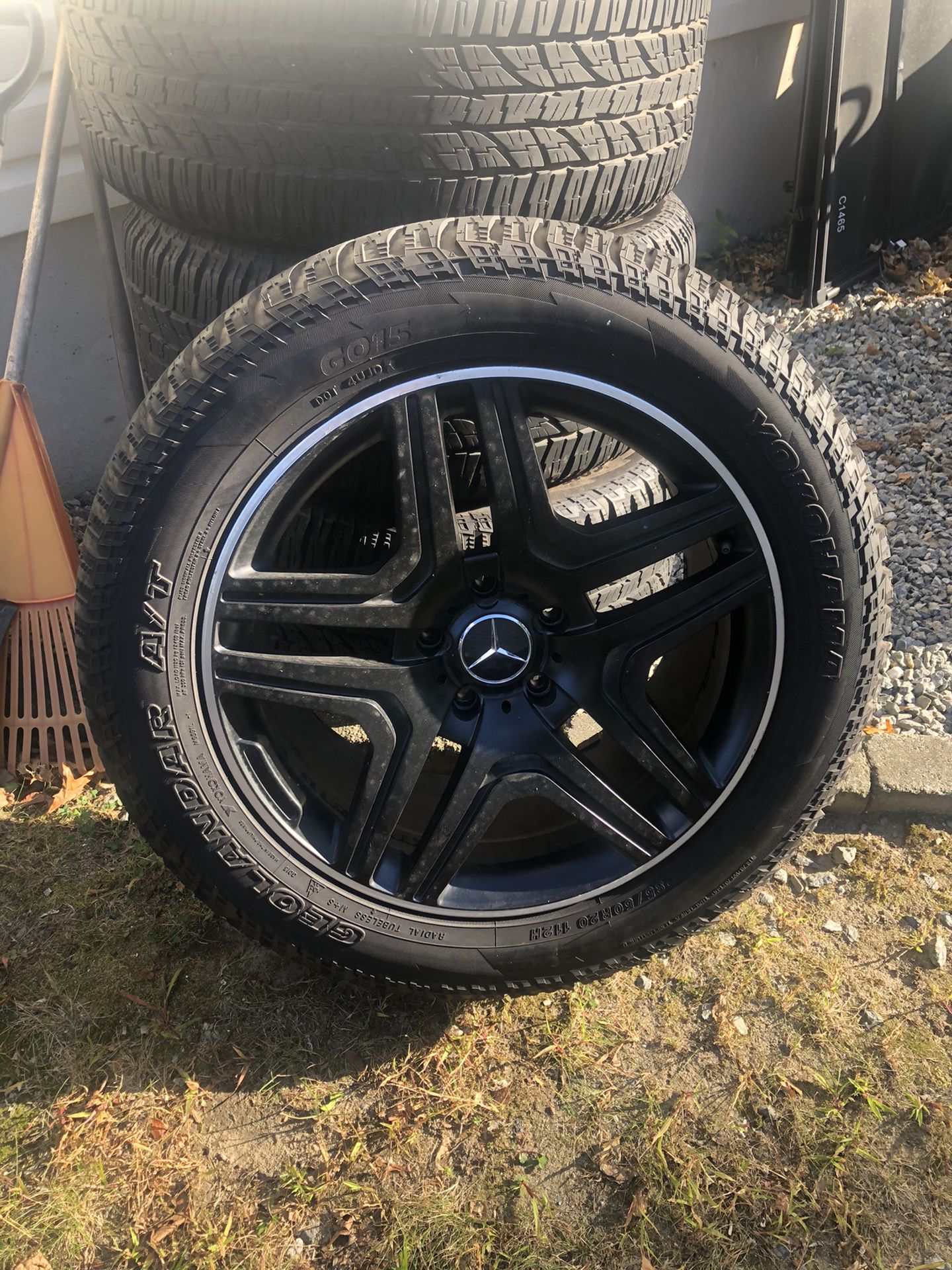 20in Mercedes g class rims and tires