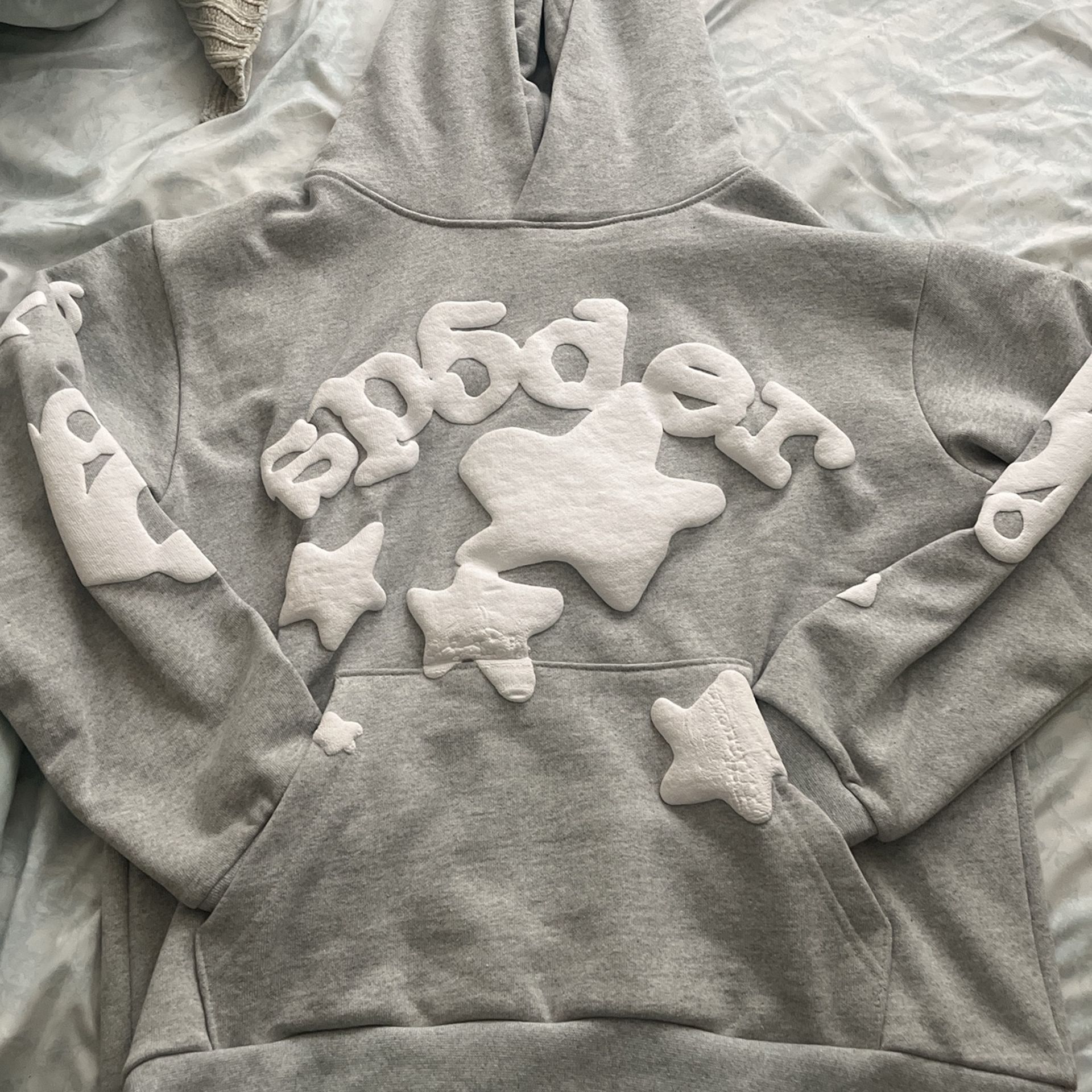 Grey Spider Hoodie Size M