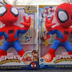 Marvel Spidey and His Amazing Friends Dance 'N Crawl Spidey Interactive Plush Toy