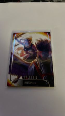 SkyBox 2024 Marvel Masterpieces Valkyrie #32 Parallel /1999 Nahuel Grego