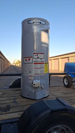 50 gallon gas water heater*tested*