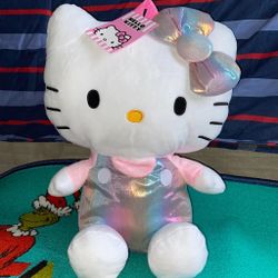 Hello Kitty Plush Backpack