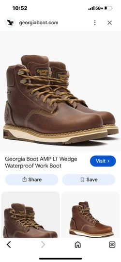 Georgia Boot AMP LT Wedge Waterproof Work Boot