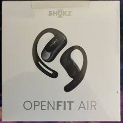 “SHOKZ” OPENFIT AIR (BLACK)