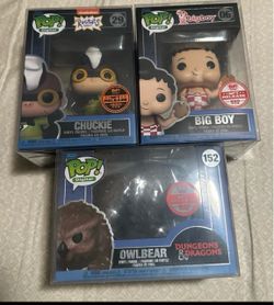 Funko Pop Digital NFT Release Lot of 3