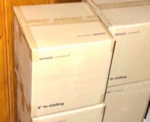 Sonos 8”-In-Ceiling-Speakers-White.  Brand-New-Manufacture-Sealed-Include-Warranty.