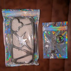 NEVER USED.  JBALVIN iPhone 16 Cell Case & Tour Keychain For $7 Total