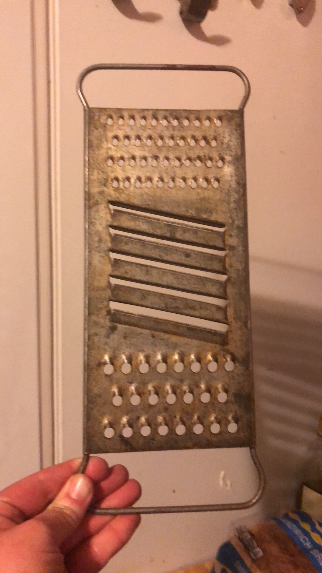 Vintage metal Rustic Kitchen cheese grater