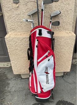 Children’s Golf clubs and bag