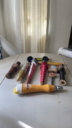 Vintage beer taps