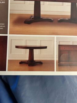 Round Wood Dining Table