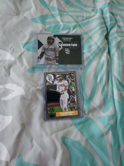 2022 Topps Fernando Tatis Jr. Including Black Boarder Out Of 299. Super Short Print