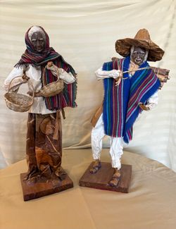 Mexican Folk Art Couple