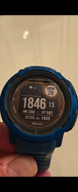 46mm Garmin Instinct 2 Solar GPS Smartwatch 35day battery