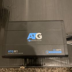 ATGM1 500W Class D Monoblock Amplifier 
