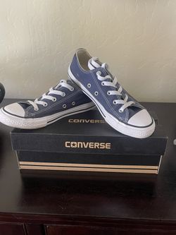 Size 2 Navy Converse