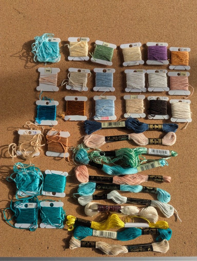 Embroidery Floss Clothing Art Design Sewing