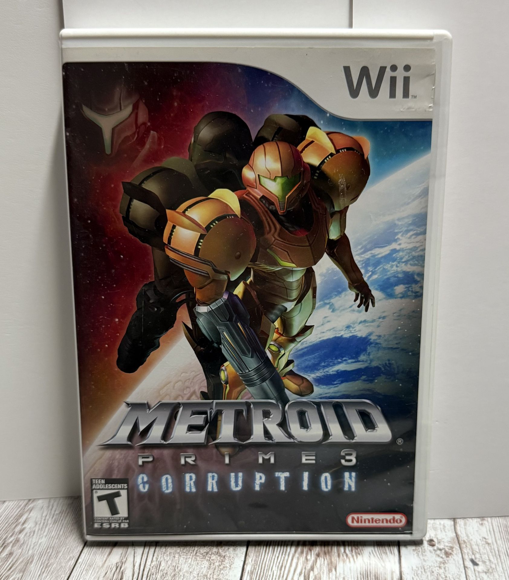 Metroid Prime 3 Wii Complete Working