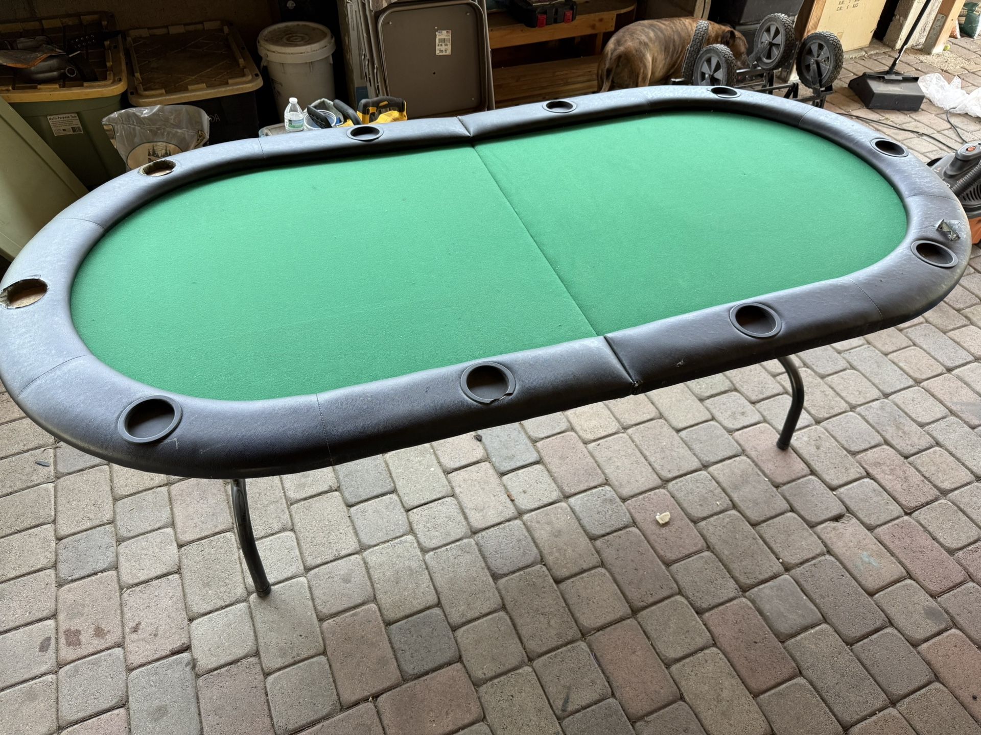 Folding Poker Table