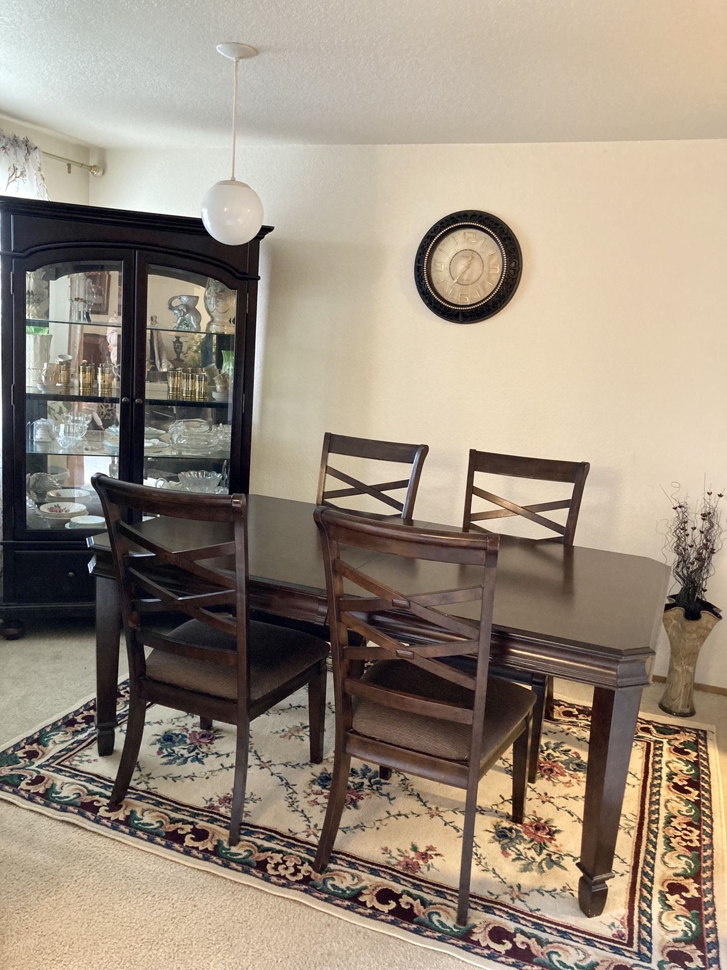 Dining Table Buffet Set