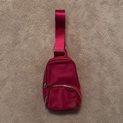 lululemon bag + card wallet