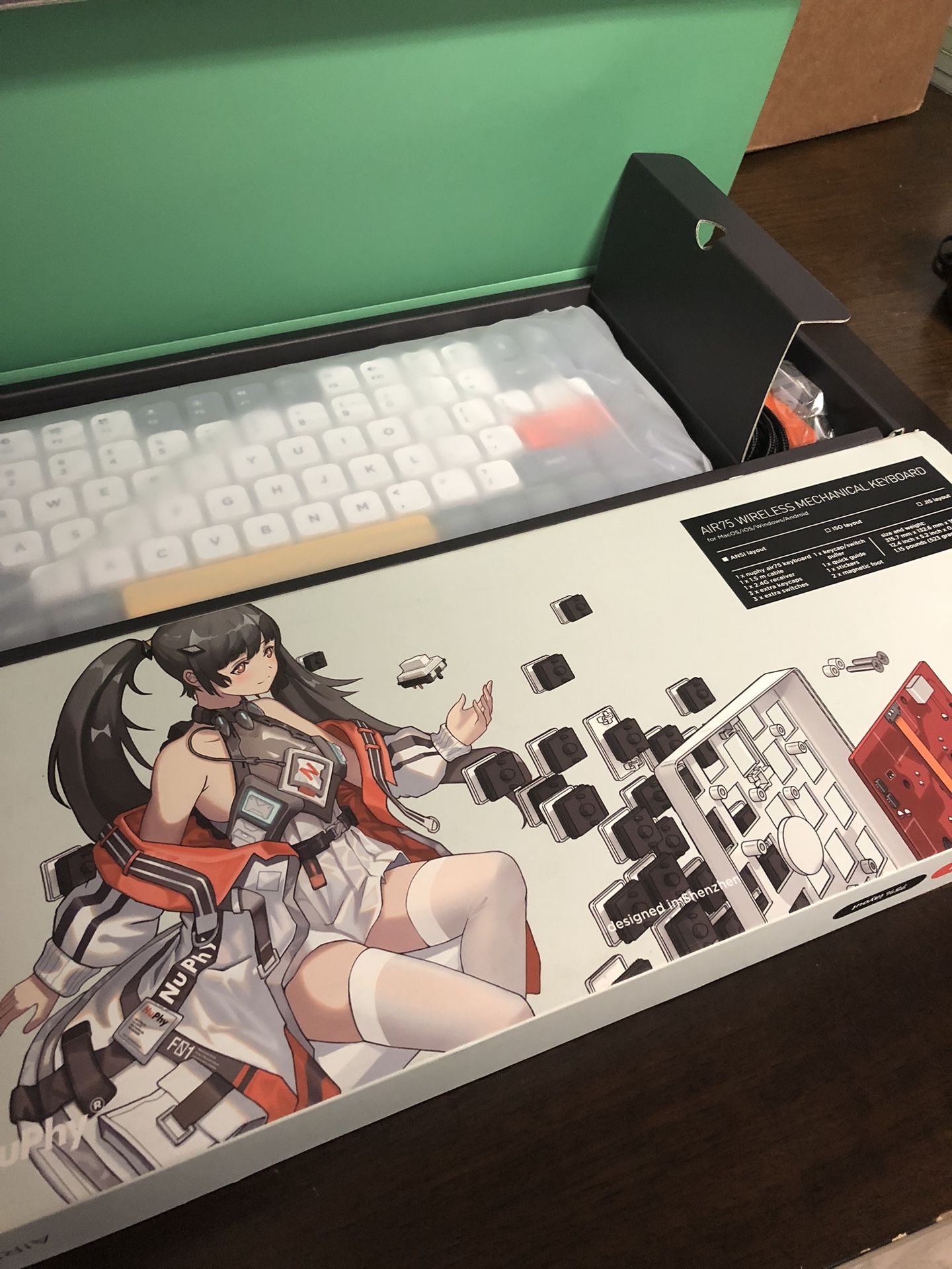 Nuphy Air75 Wireless Keyboard