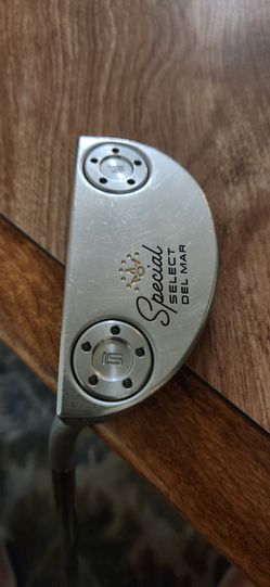 LH Scotty Cameron Special Select Del Mar Putter 34"