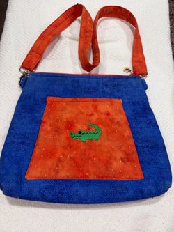 University Florida GATORS Crossbody Shoulder PURSE Broad Bay College Football . Used in good condition. The strap will need minor cleaning.