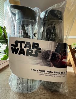 Star Wars Darth Vader & Stormtrooper Water Bottles