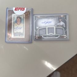 SF GIANTS Auto Card For Sale