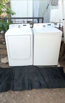 Samsung washer and dryer