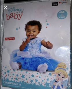 NEW adorable Disney Cinderella Baby Halloween child costume 6 - 12 months