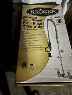 Wall Mount Pre Rinse Assembly