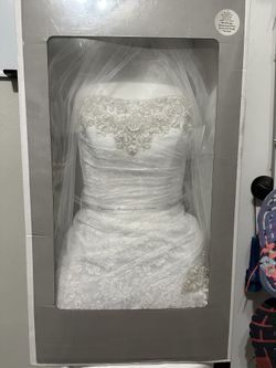 Wedding Dress and Veil