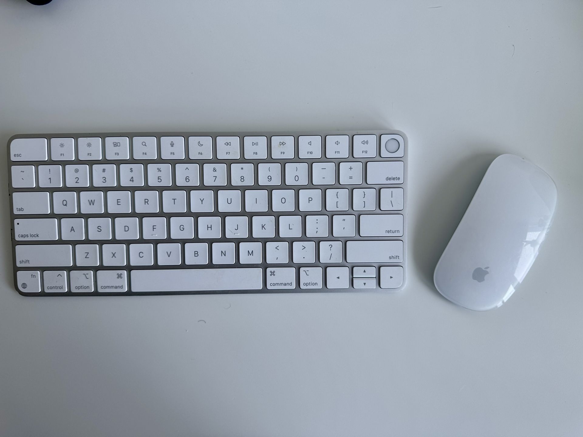 Apple Keyboard And Magic Mouse