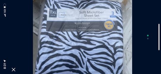 New Twin XL 3 Piece Sheet Set