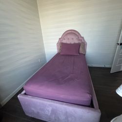 Twin Size Bed Frame With Headboard No MATTRESS 