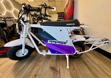 Droyd Ravage Auto Wheelie Mini Electric Pit Bike / Dragster