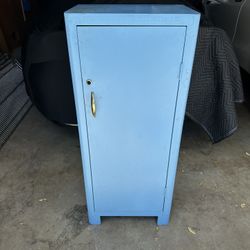 Antique Parts Tool Cabinet 